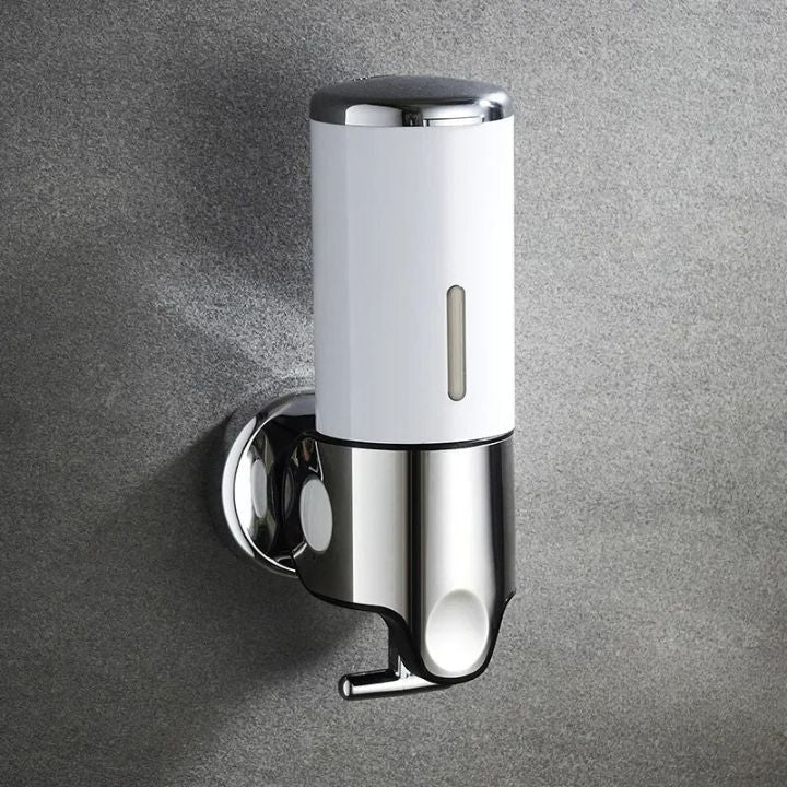 Aqualuxe Soap Dispenser | Wall-Mounted, Stainless Steel, Smooth Pump - Image 10