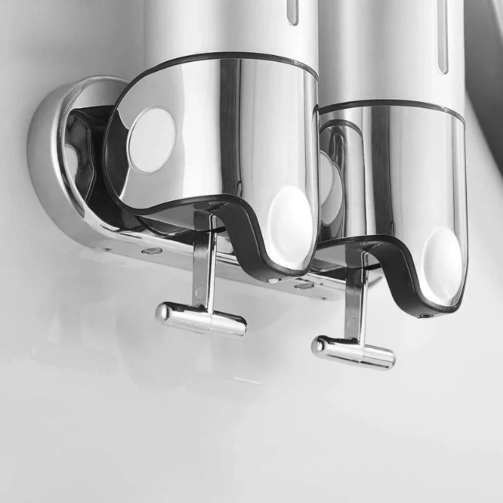 Aqualuxe Soap Dispenser | Wall-Mounted, Stainless Steel, Smooth Pump - Image 7