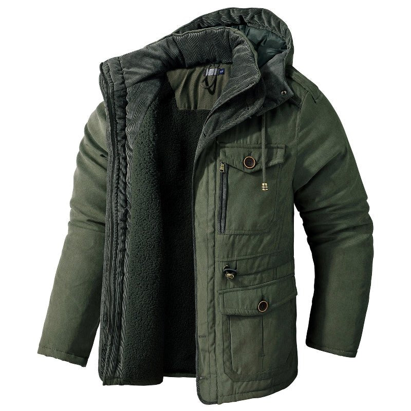 Ava Men's Winter Coat | Waterproof Thermal with Fleece Lining - Image 3