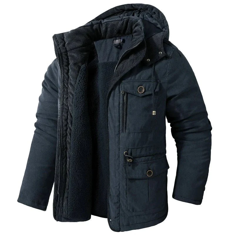 Ava Men's Winter Coat | Waterproof Thermal with Fleece Lining - Image 7