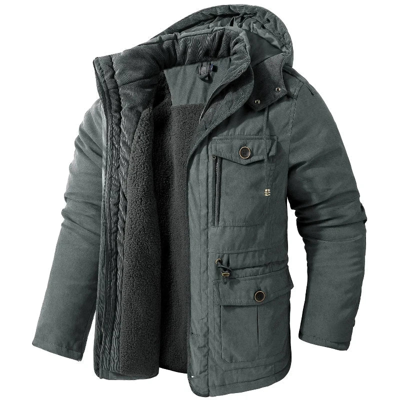 Ava Men's Winter Coat | Waterproof Thermal with Fleece Lining - Image 9