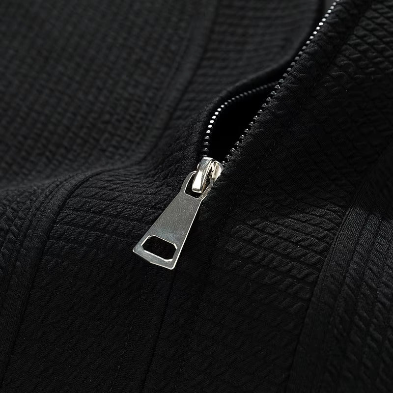 Dante Men's Zip-Up Sweater | Breathable Knit Fabric - Image 6