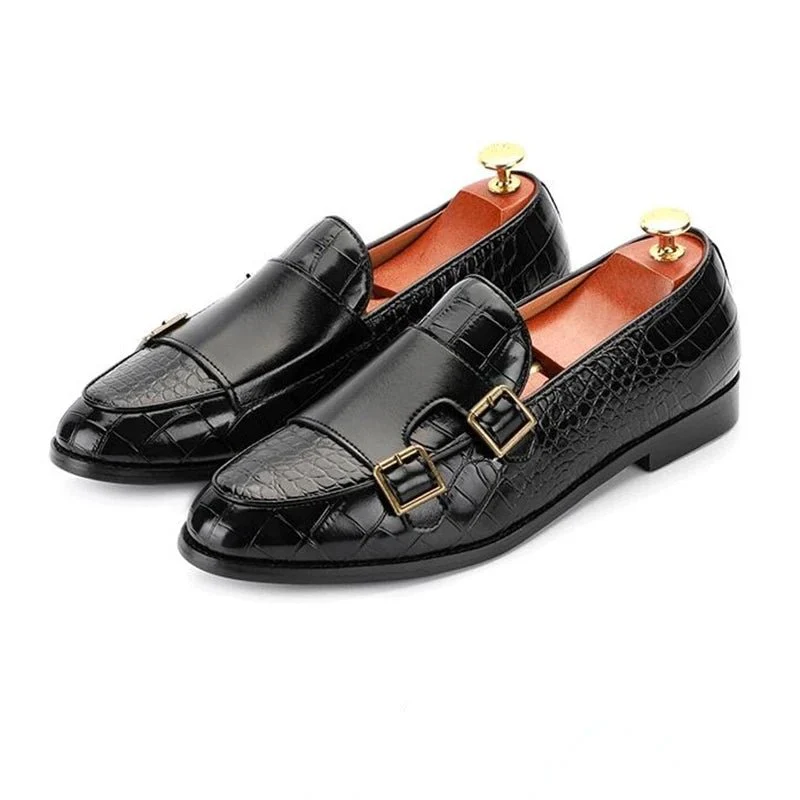 Eccelso Men's Buckle Shoes | Vegan Leather, Handmade - Image 4