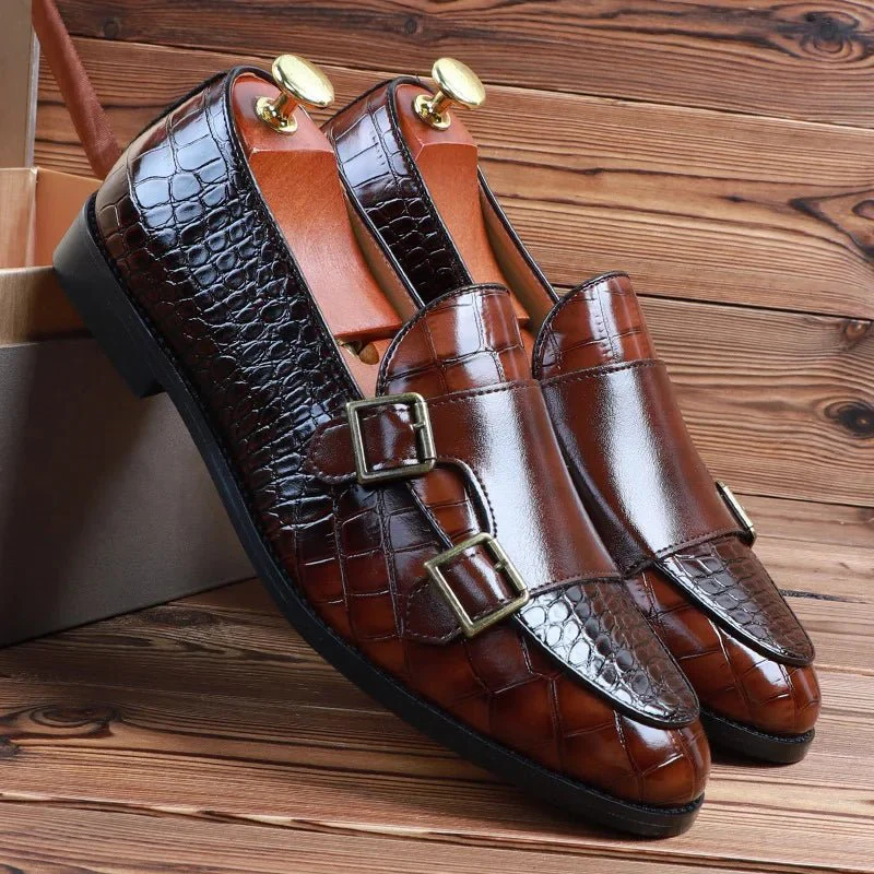 Eccelso Men's Buckle Shoes | Vegan Leather, Handmade - Image 7