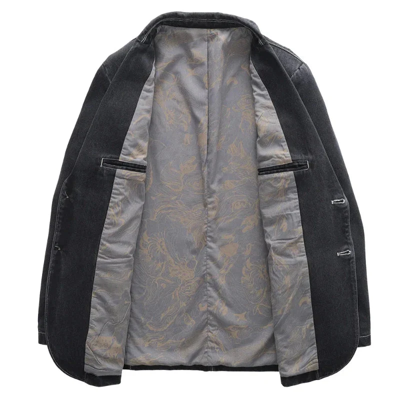 Eli Tailored Denim Jacket | 100% Cotton - Image 4