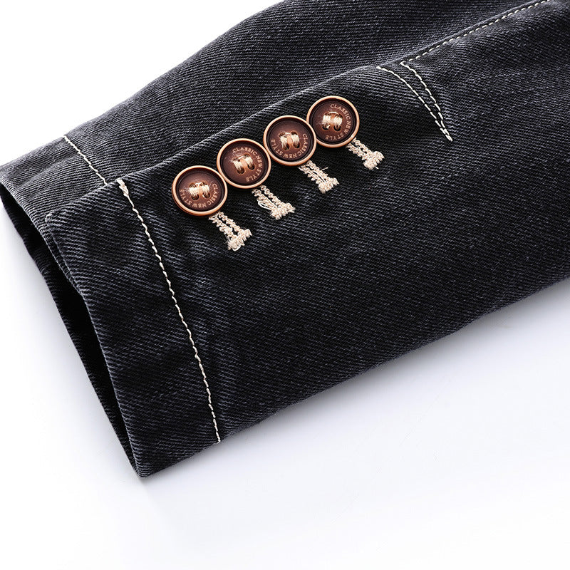 Eli Tailored Denim Jacket | 100% Cotton - Image 6