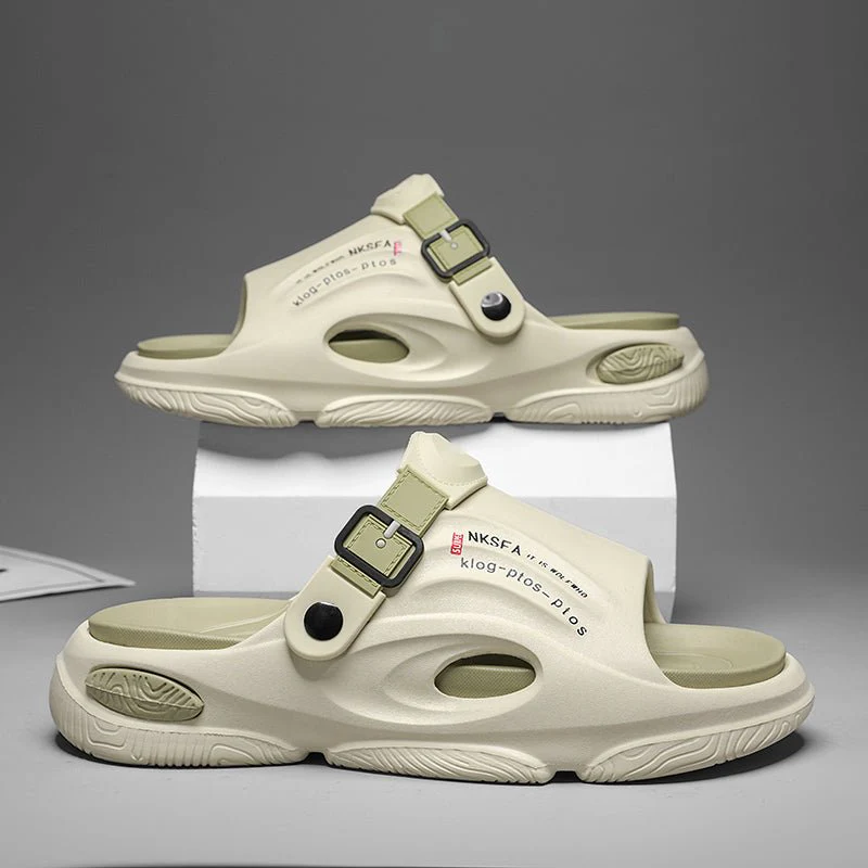 FlexiStride Men's Slippers | Adjustable Fit, Arch Support - Image 6