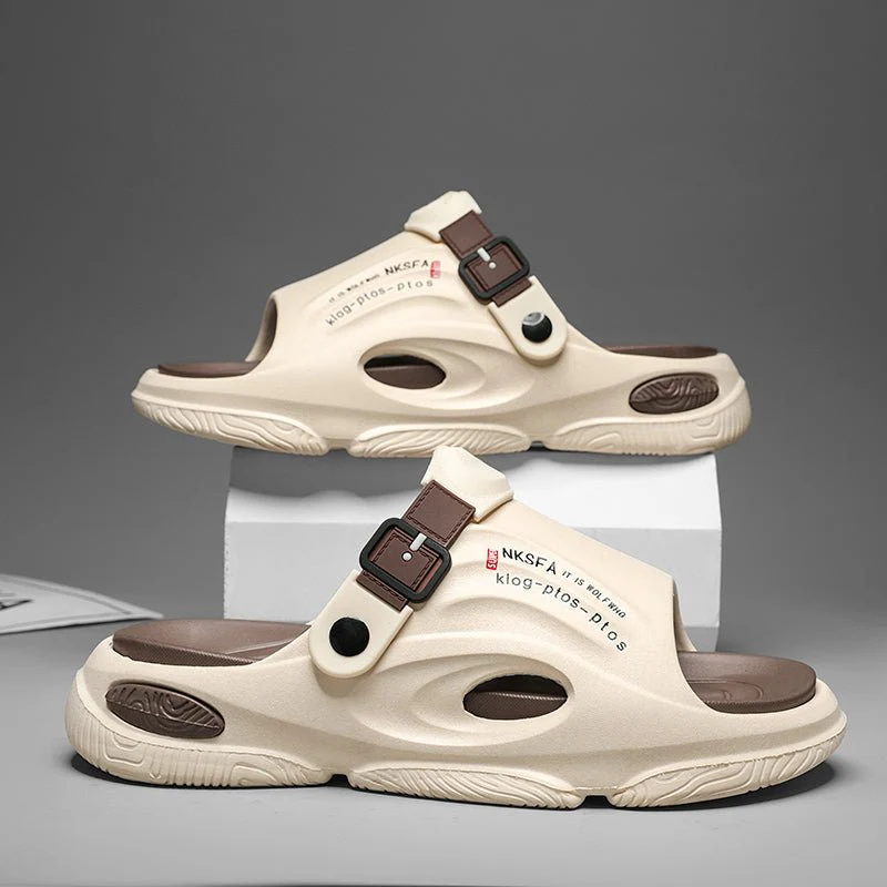 FlexiStride Men's Slippers | Adjustable Fit, Arch Support - Image 7