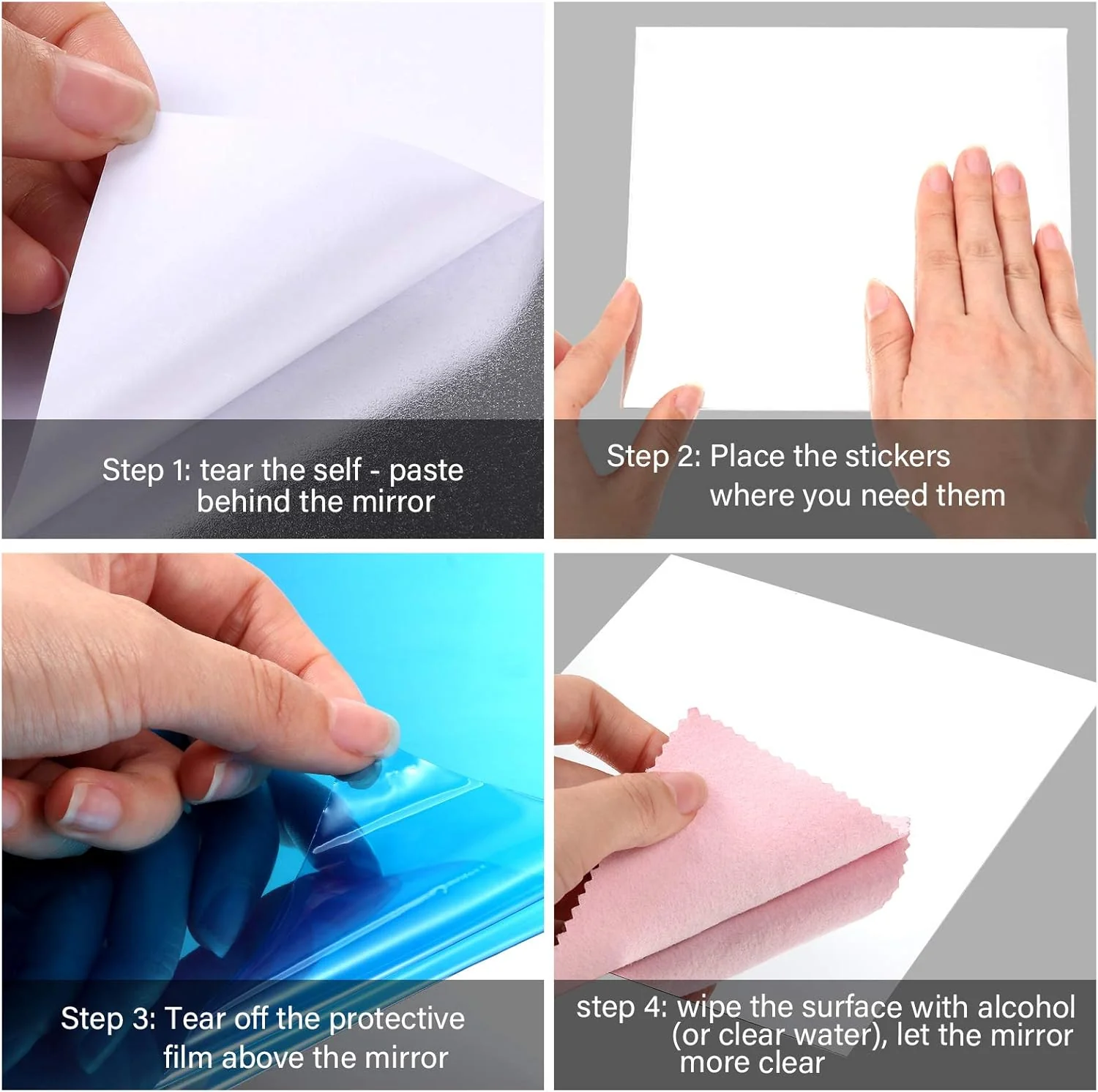 FlexiView Mirror Sheets – Shatterproof Adhesive Mirror Sheets - Image 5