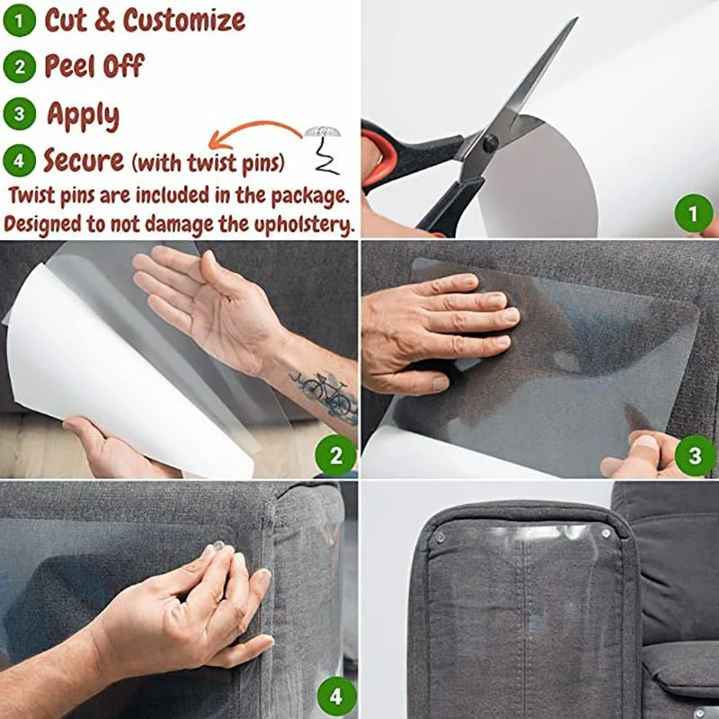 FurniGuard — Transparent Heavy-Duty Cat Scratch Protectors for Furniture - Image 6