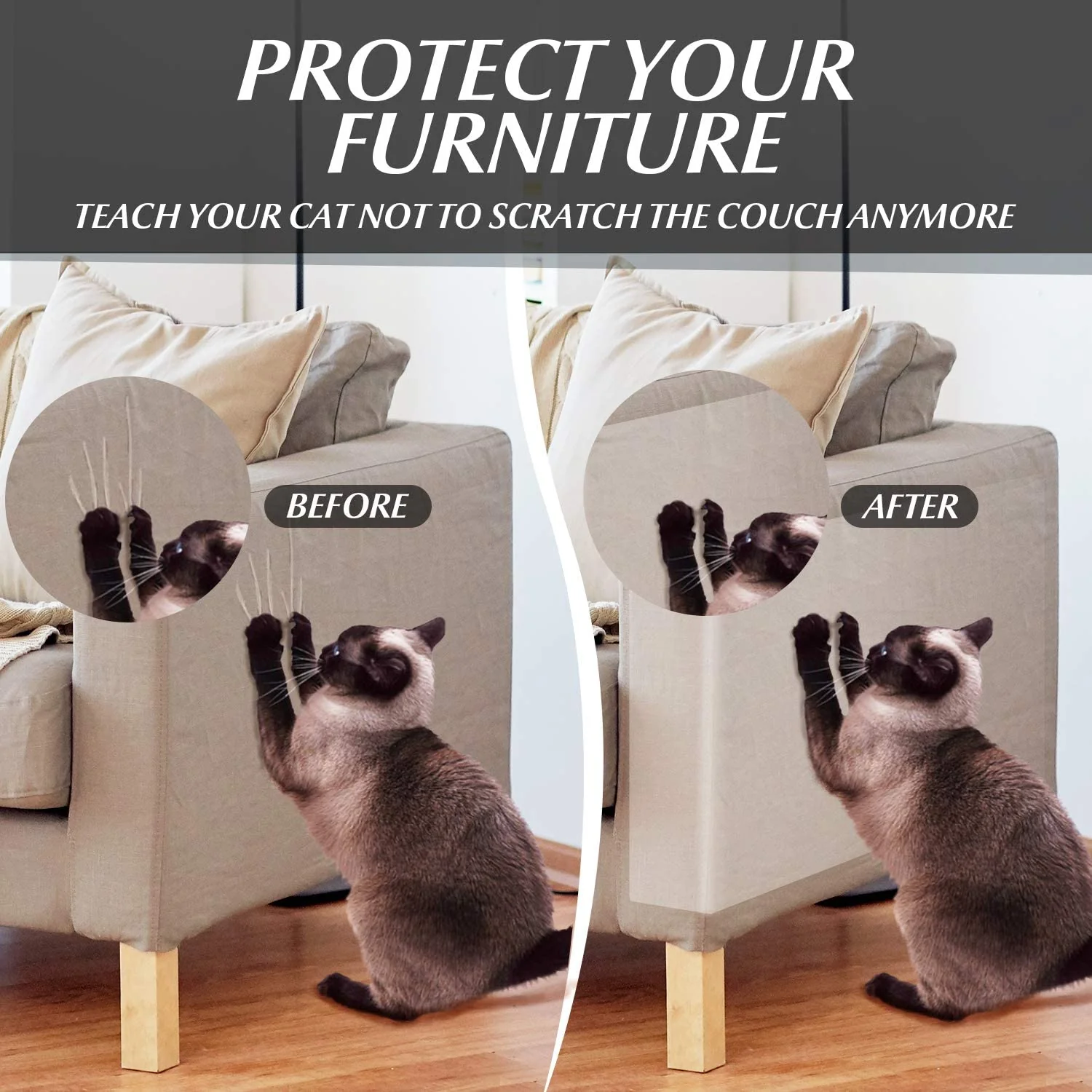 FurniGuard — Transparent Heavy-Duty Cat Scratch Protectors for Furniture - Image 8