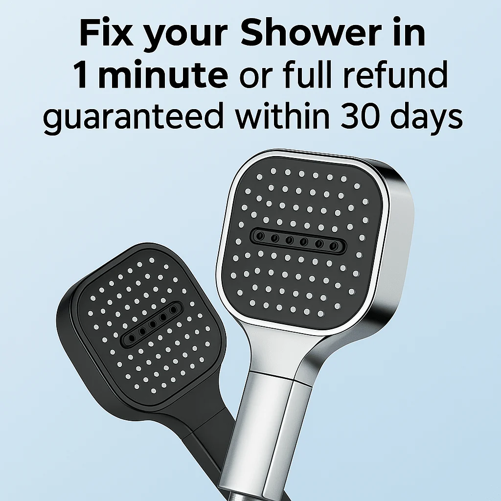Haven Filtered Shower Head | Turbo Boost Technology, High Pressure - Image 7