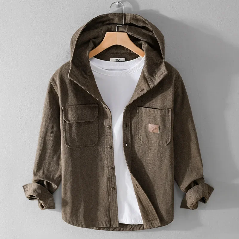 Haven Men's Hoodie | Heavyweight Cotton, Structured Hood - Image 5