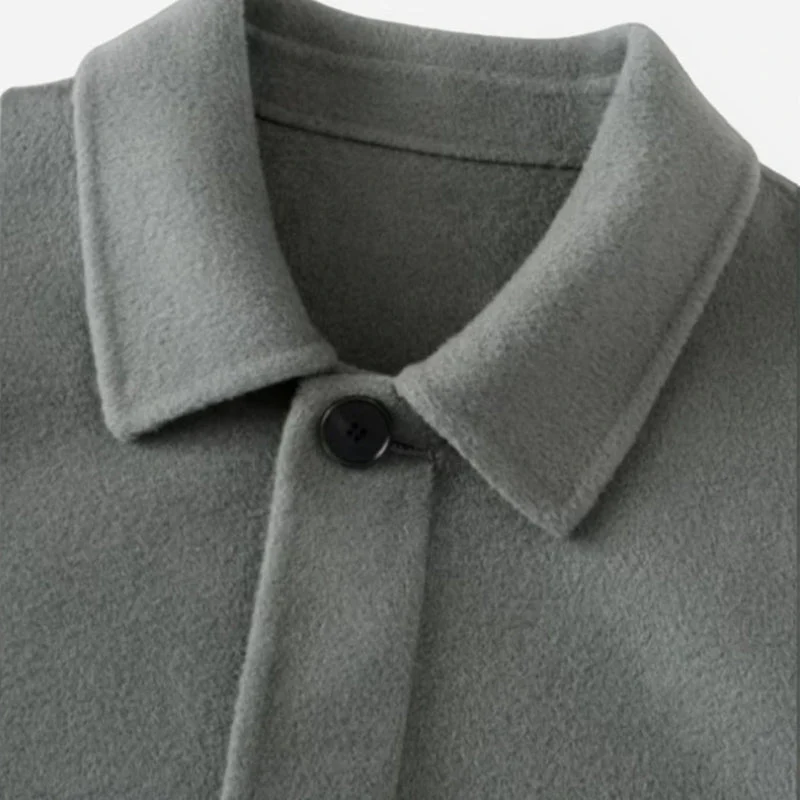 Kara Women's Coat | Natural Wool, Tailored Winter Coat - Image 5