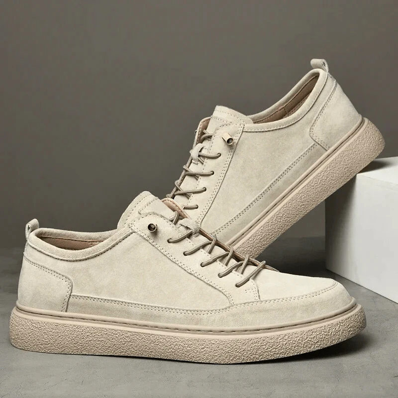 Lorenzo Men's Sneakers | Genuine Suede, Cushioned Comfort - Image 4