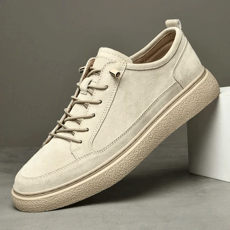Lorenzo Men's Sneakers | Genuine Suede, Cushioned Comfort - Image 8