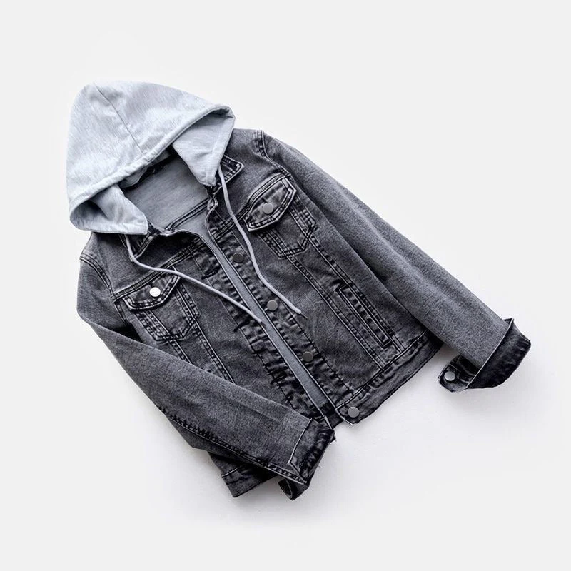 Melly Women's Denim Coat | High-Quality Fabric, Tailored Silhouette - Image 3