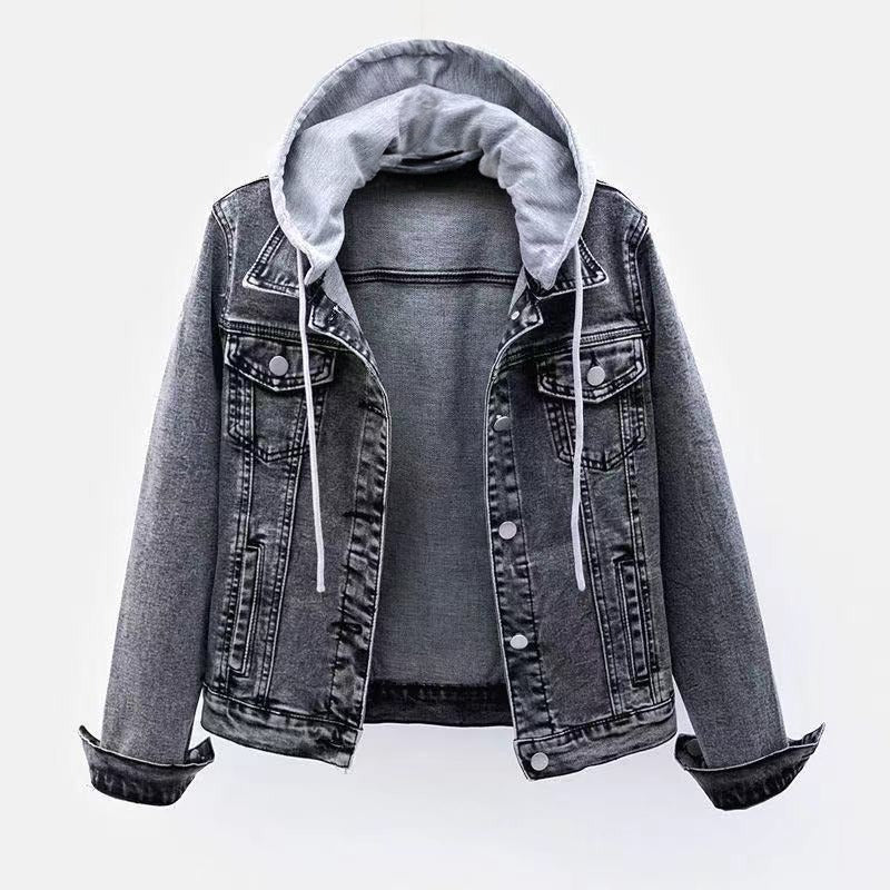 Melly Women's Denim Coat | High-Quality Fabric, Tailored Silhouette - Image 4