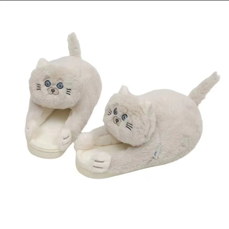 MiloCat Slippers — Plush Indoor Slippers with Durable Grip Sole - Image 8
