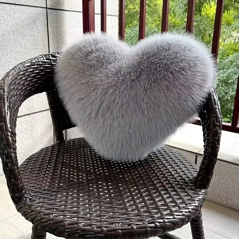 Plush Heart-Shaped Pillow for Ultimate Comfort – Soft and Stylish Home Decor - Image 4
