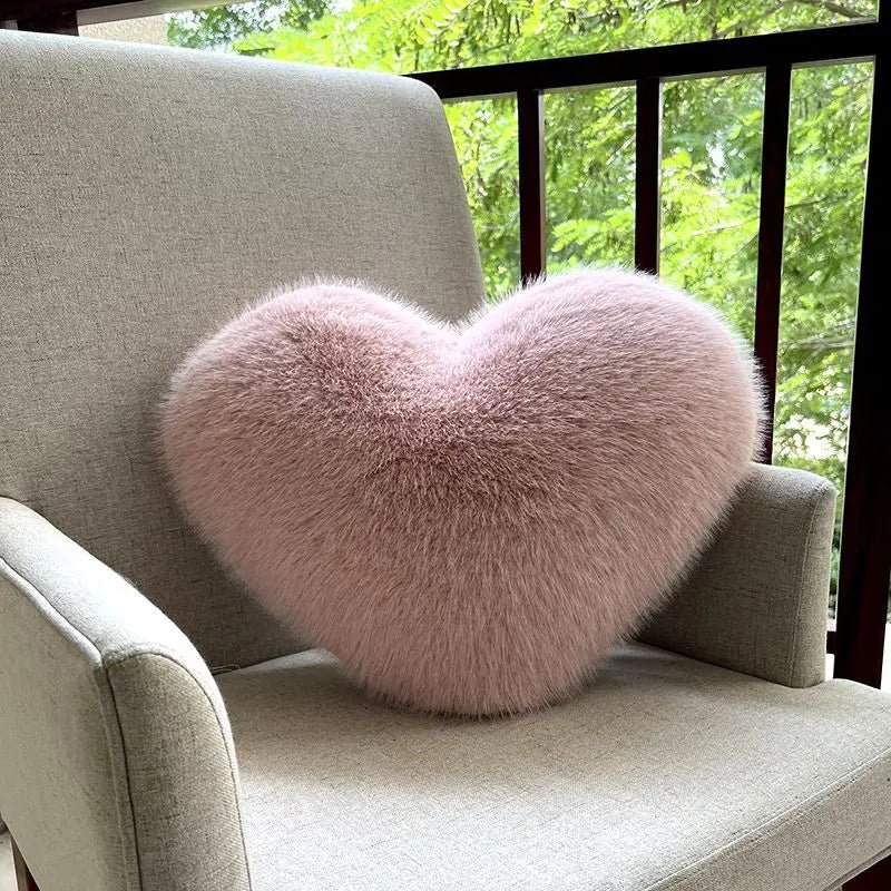 Plush Heart-Shaped Pillow for Ultimate Comfort – Soft and Stylish Home Decor - Image 6