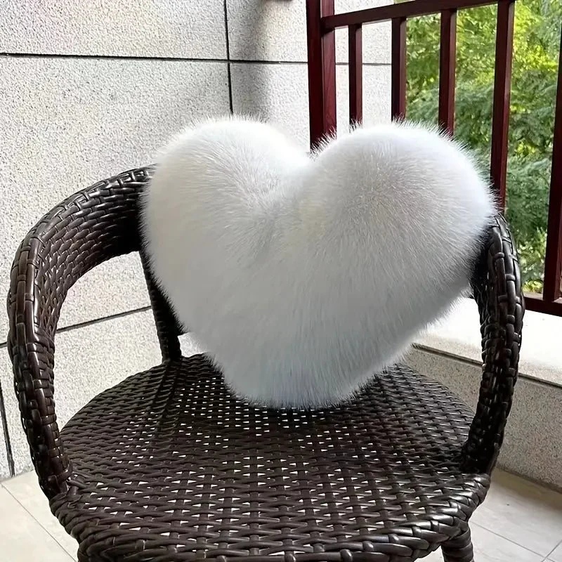 Plush Heart-Shaped Pillow for Ultimate Comfort – Soft and Stylish Home Decor - Image 8