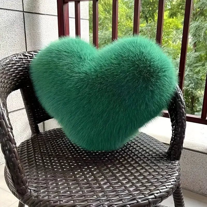 Plush Heart-Shaped Pillow for Ultimate Comfort – Soft and Stylish Home Decor - Image 9