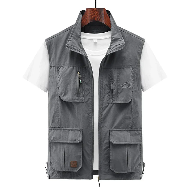 Rylan Men's Outdoor Vest | Durable Fabric, Multi-Pocket Design - Image 4