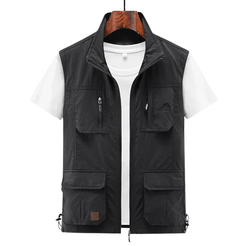 Rylan Men's Outdoor Vest | Durable Fabric, Multi-Pocket Design - Image 5