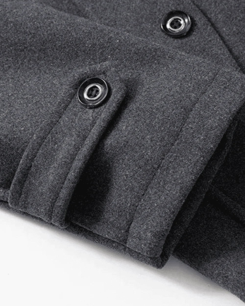 Selwyn — Wool Blend Winter Coat with Tailored Fit and Lining - Image 6