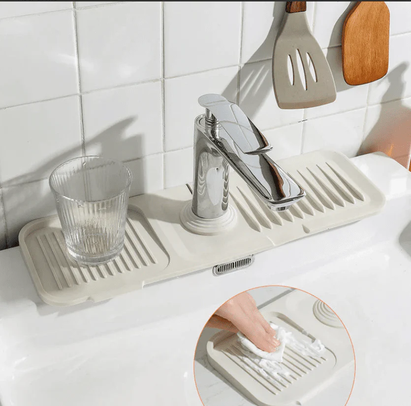 Silo Dish Drying Mat | Soft Silicone, Self-Draining Design - Image 5