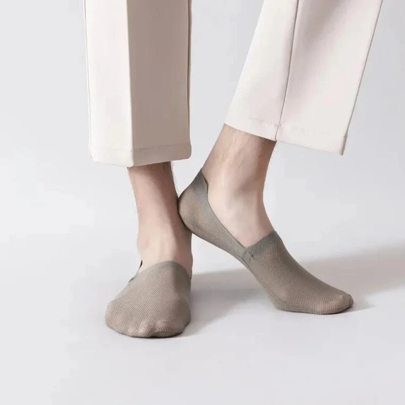 Sleek Unisex No-Show Socks | Breathable Ice-Silk Comfort - Image 13