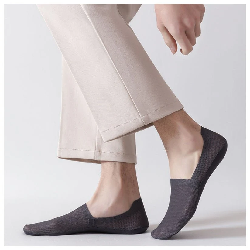 Sleek Unisex No-Show Socks | Breathable Ice-Silk Comfort - Image 6