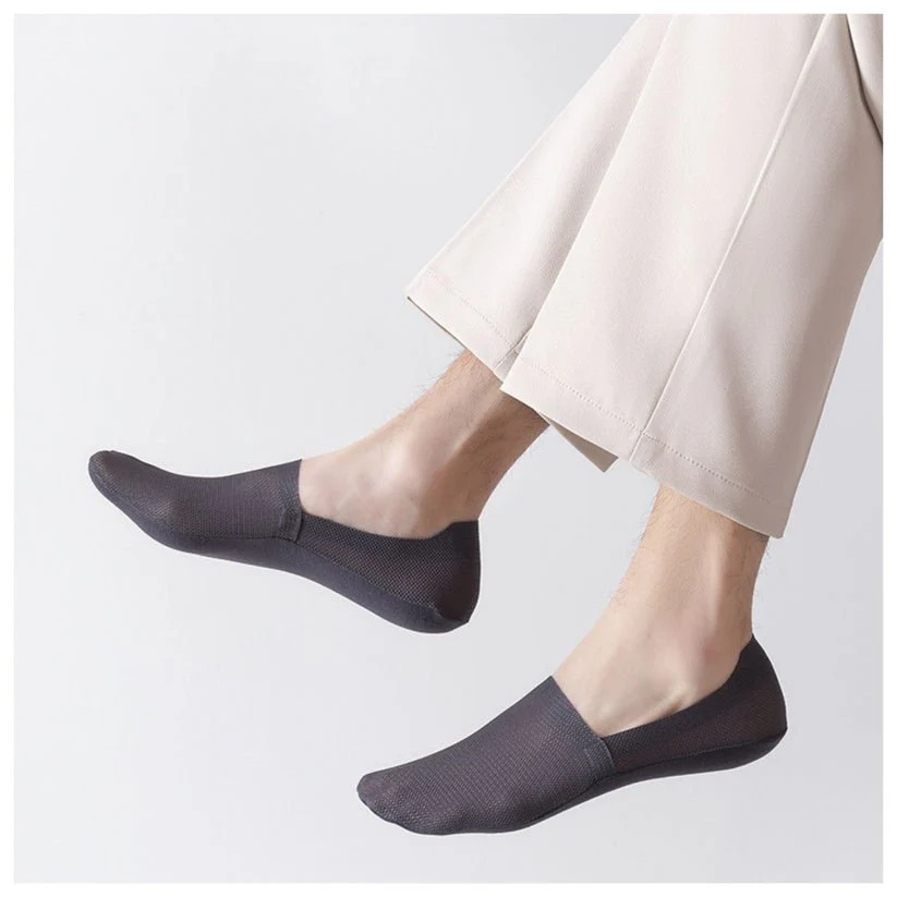 Sleek Unisex No-Show Socks | Breathable Ice-Silk Comfort - Image 9