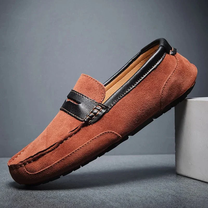 Vela Comfort Loafers | Suede and Leather Fusion - Image 7