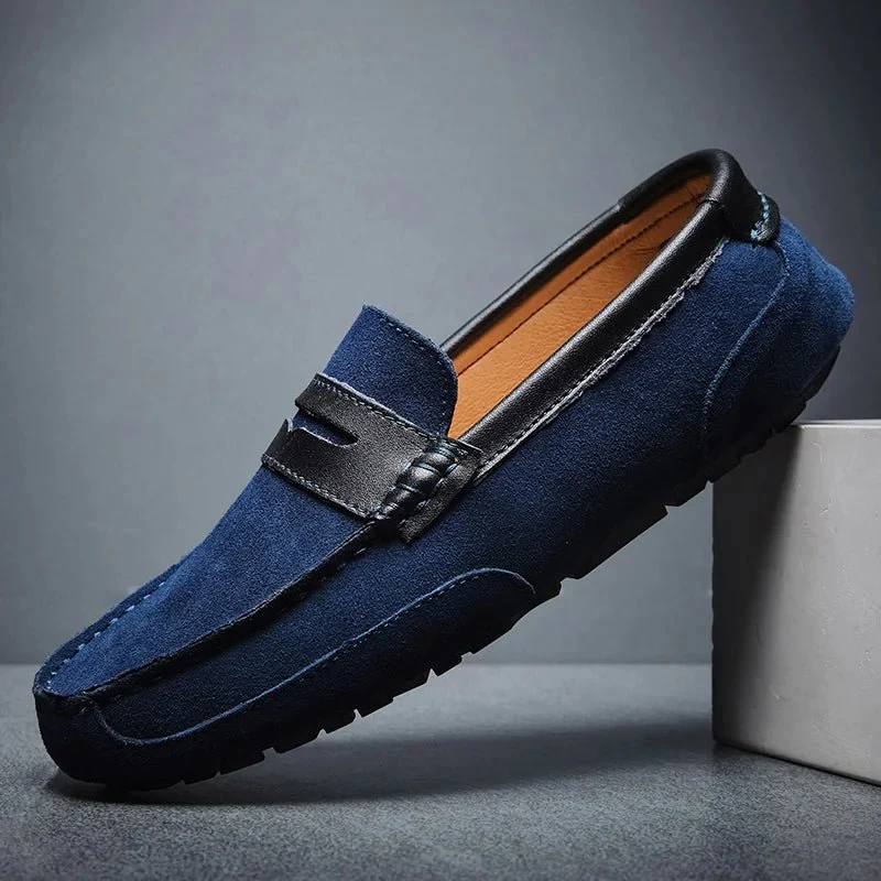 Vela Comfort Loafers | Suede and Leather Fusion - Image 8