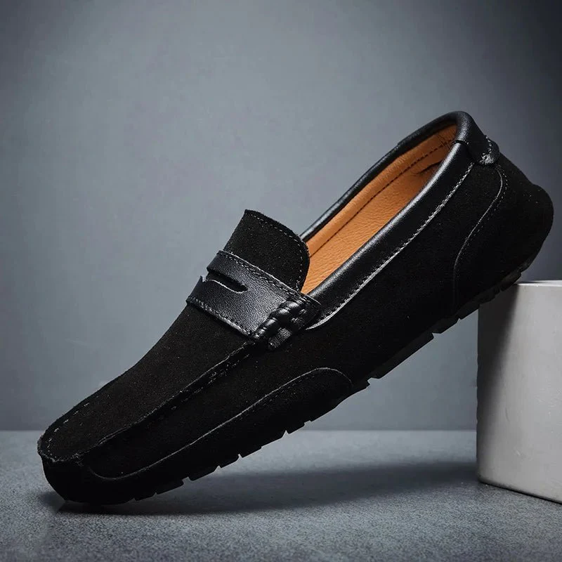 Vela Comfort Loafers | Suede and Leather Fusion - Image 9