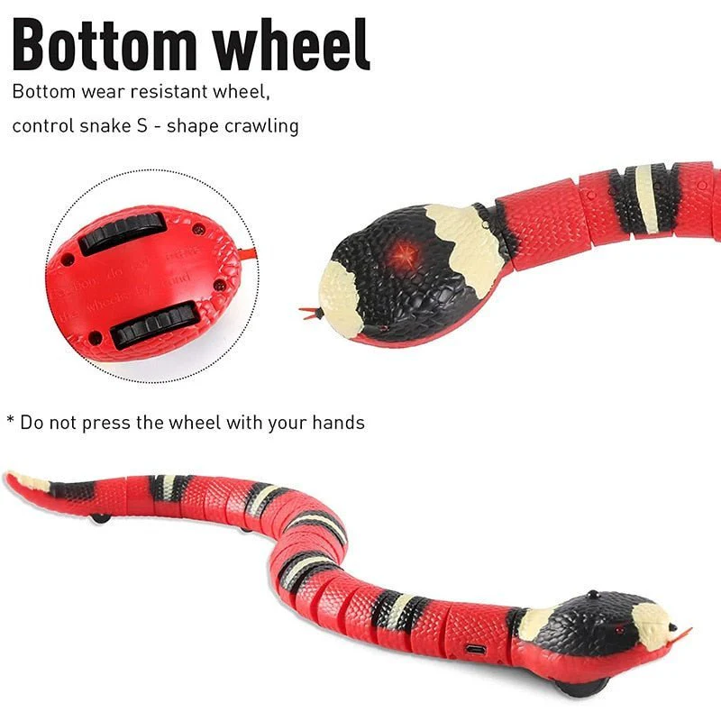 Vypra — Interactive USB Rechargeable Snake Cat Toy for Active Play - Image 5