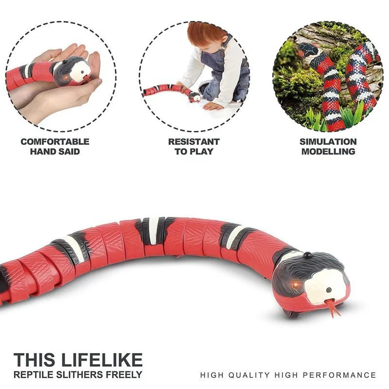 Vypra — Interactive USB Rechargeable Snake Cat Toy for Active Play - Image 6