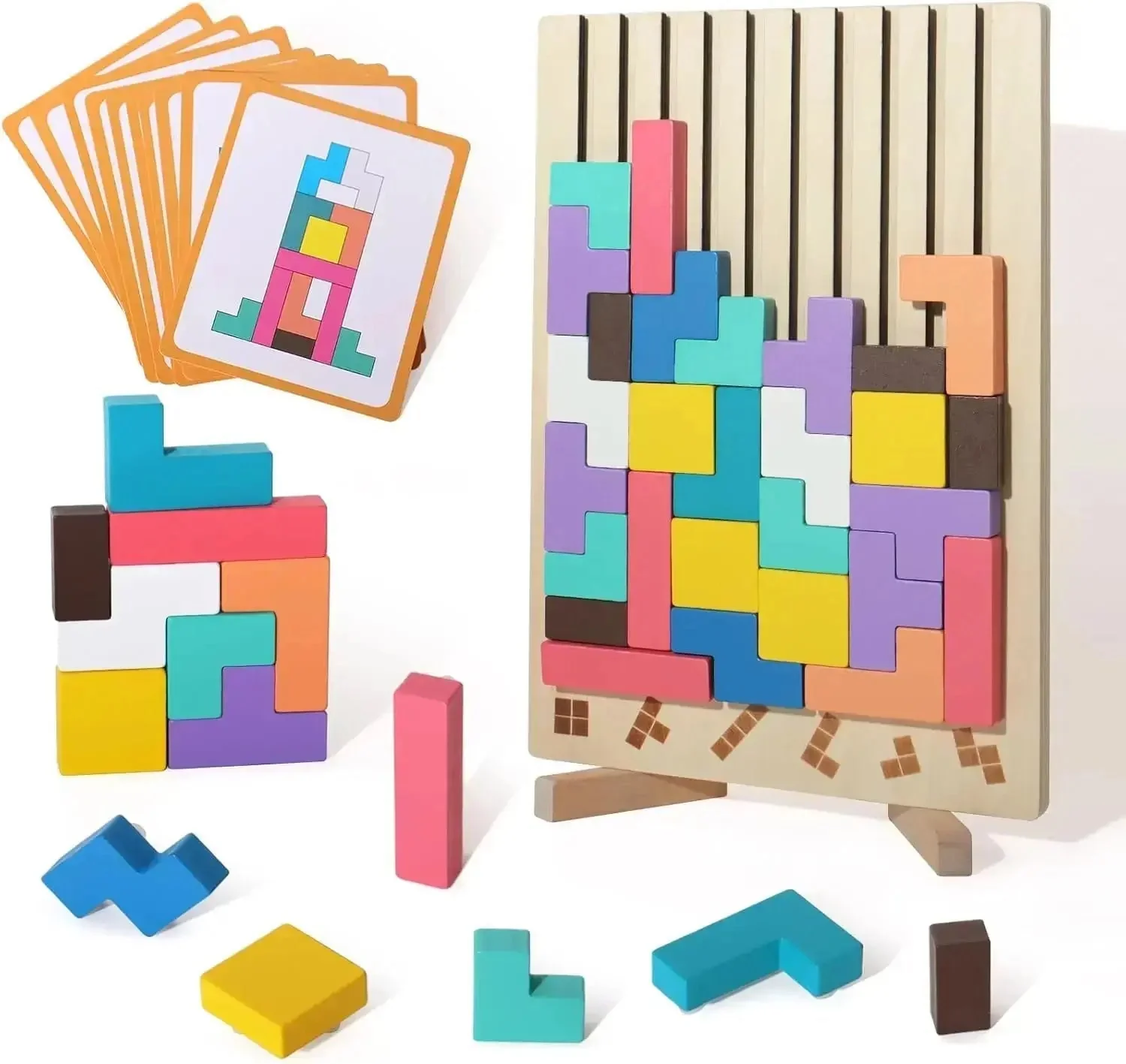 Wooden Tabletop Puzzle for Adults – Relaxation, Mindfulness & Concentration - Image 4